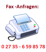 Unsere Fax-Nummer