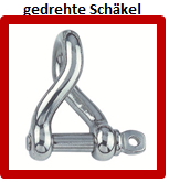 gedrehte Schäkel