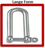 Extra lange Schäkel