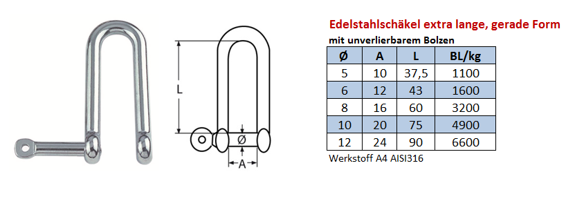 unverlierbarer Bolzen